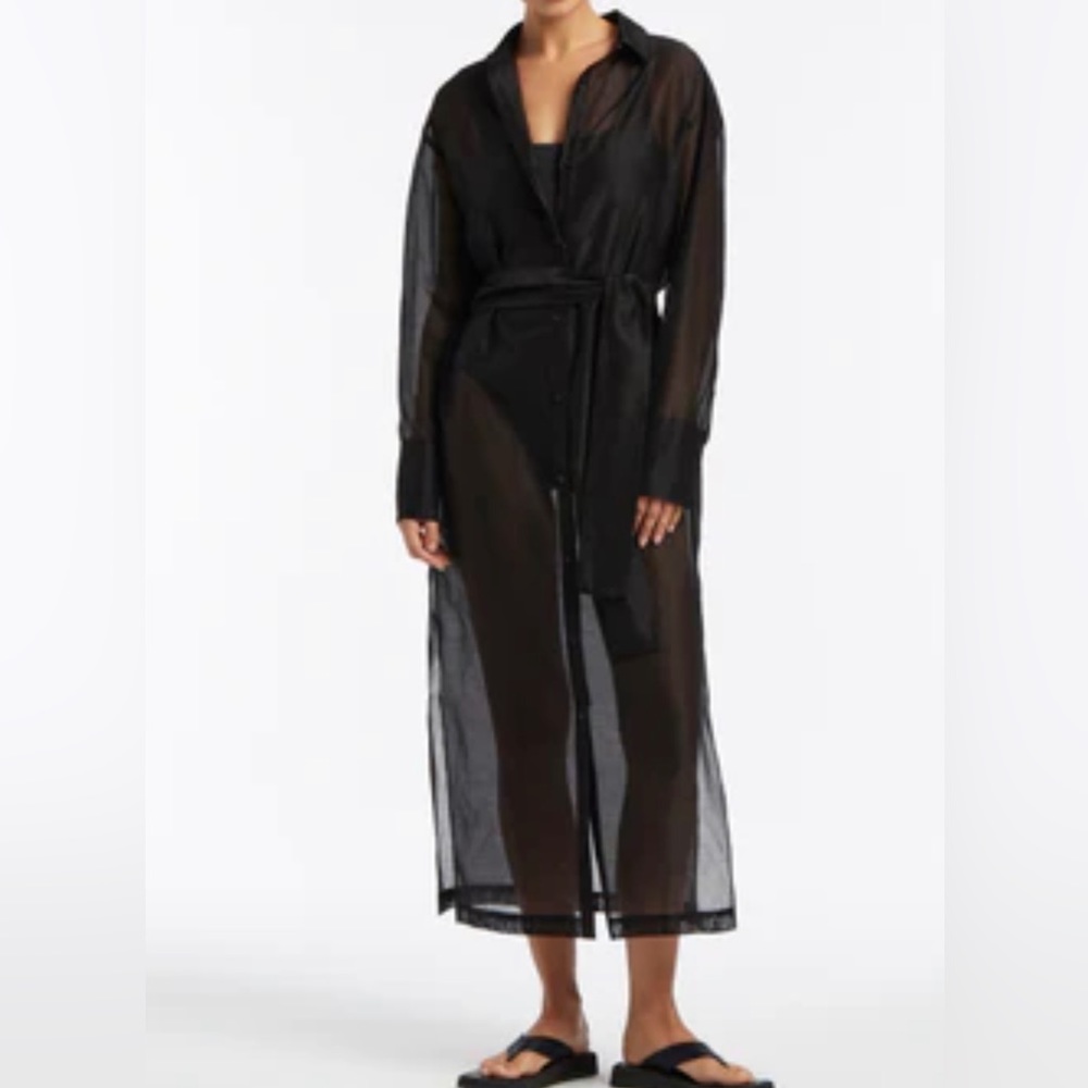 Sir the label - BLACK / 2
AMERIE SHIRT DRESS